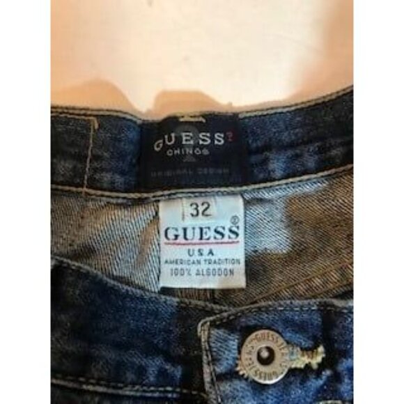Guess Chino High Rise‎ Jean Shorts Womens Sz 10M - Picture 11 of 11